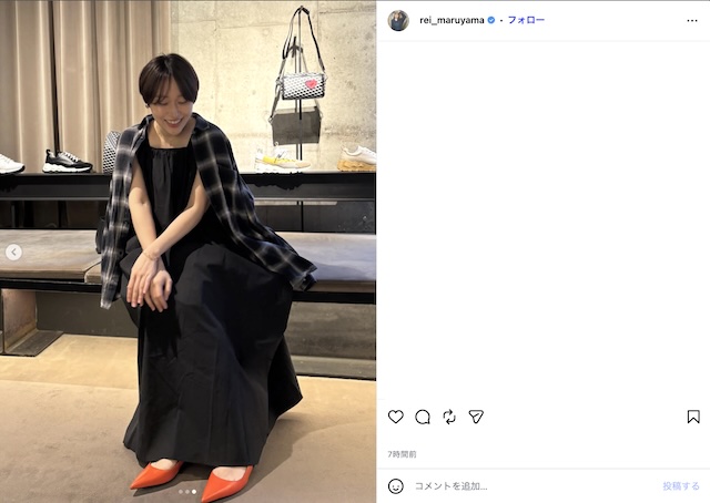 丸山礼、ヘアカットで涼しげにイメチェンの画像