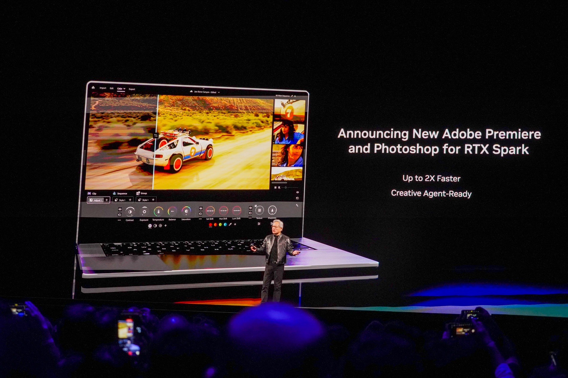 「Adobe Photoshop」や「Premiere Pro」はRTX Spark向けに最適化
