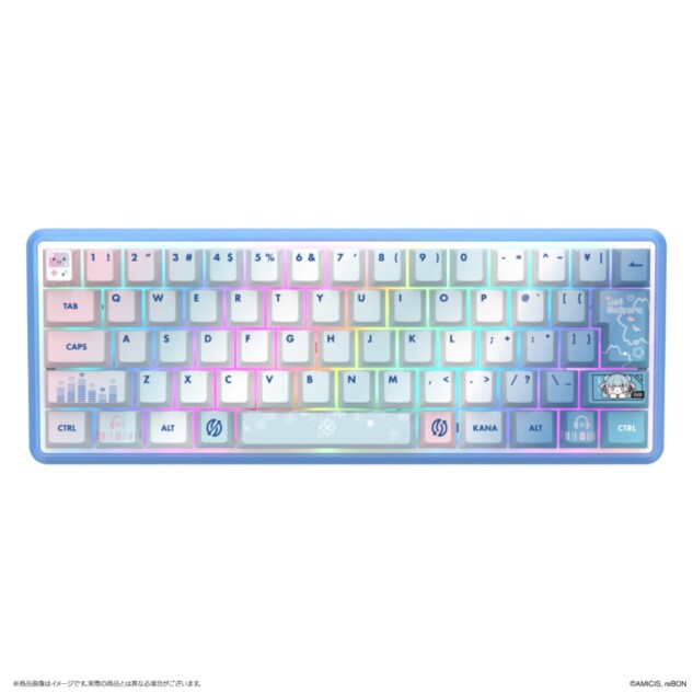 「碧依さくら 限定コラボデバイス」第3弾ゲーミングキーボード