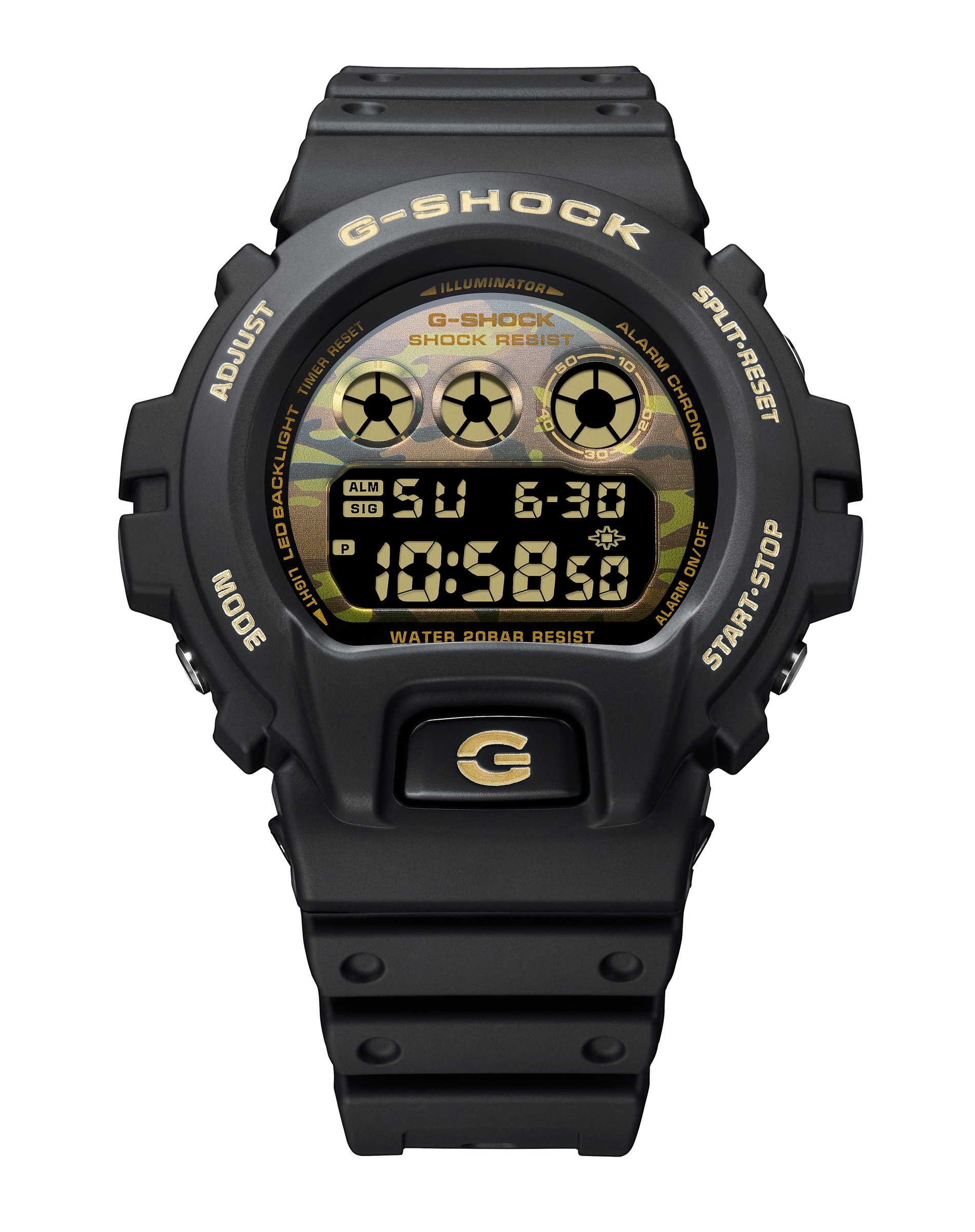 耐衝撃ウオッチ『G-SHOCK』と『BABY-G』のカモフラージュ柄