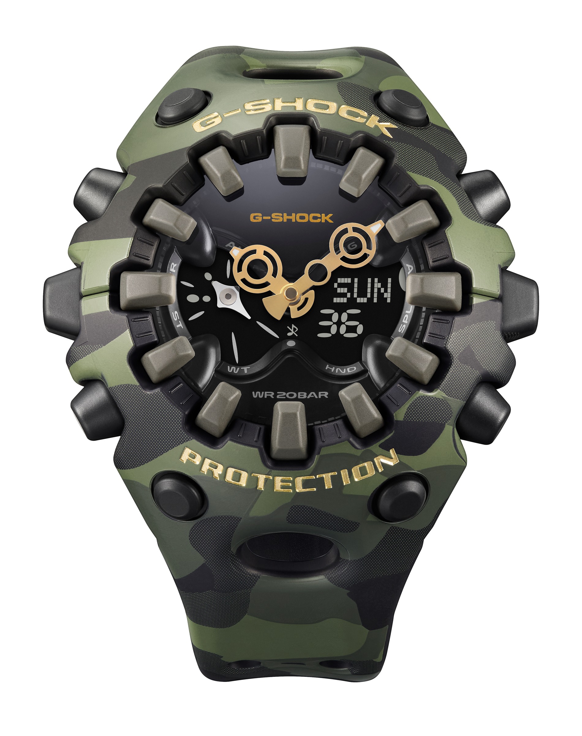 耐衝撃ウオッチ『G-SHOCK』と『BABY-G』のカモフラージュ柄