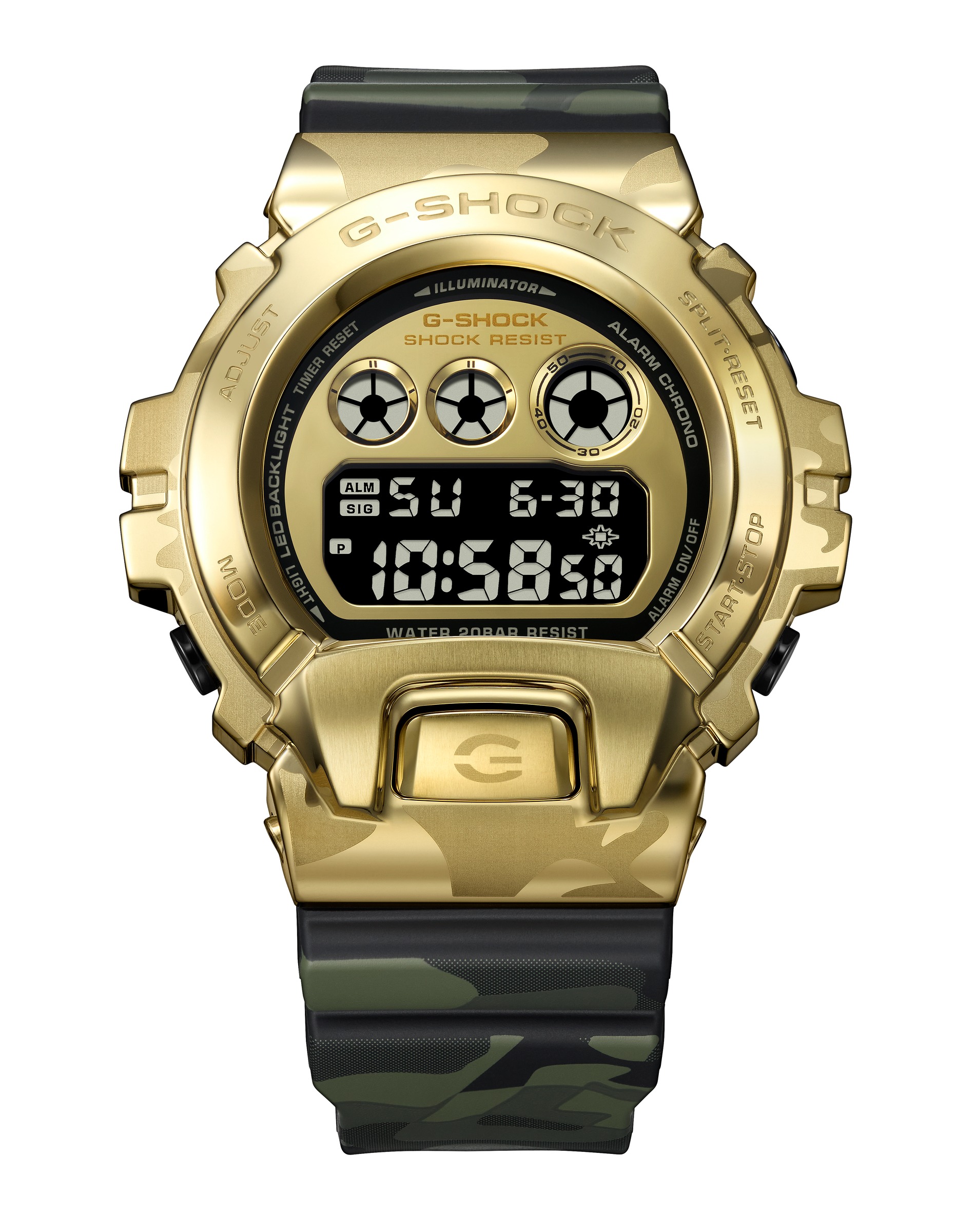 耐衝撃ウオッチ『G-SHOCK』と『BABY-G』のカモフラージュ柄