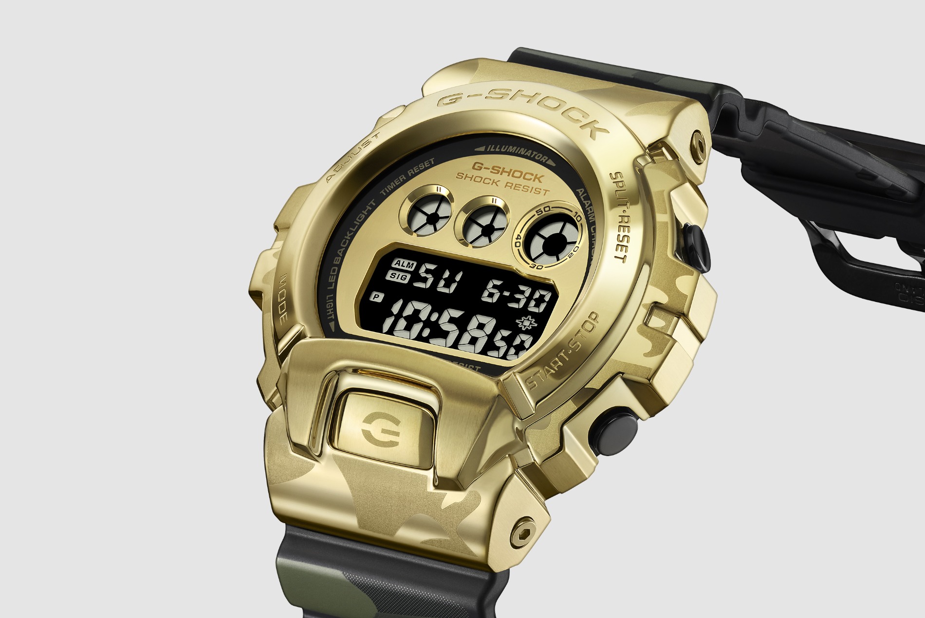 耐衝撃ウオッチ『G-SHOCK』と『BABY-G』のカモフラージュ柄