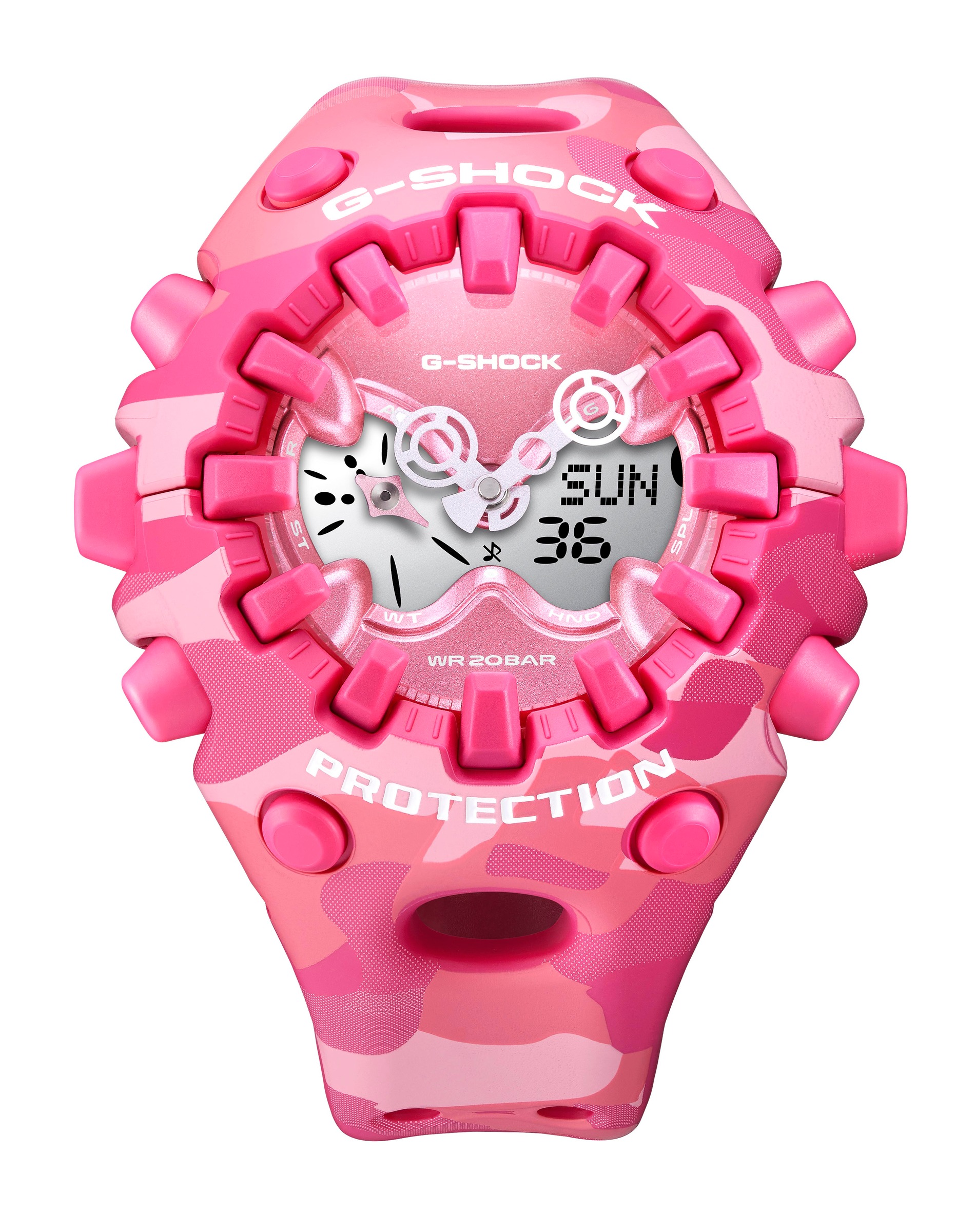 耐衝撃ウオッチ『G-SHOCK』と『BABY-G』のカモフラージュ柄