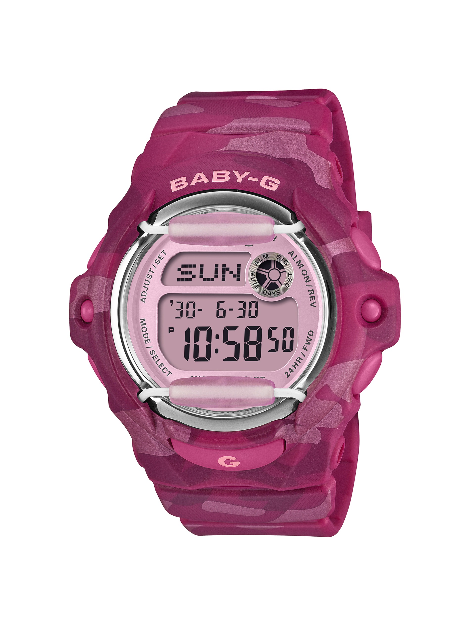 耐衝撃ウオッチ『G-SHOCK』と『BABY-G』のカモフラージュ柄