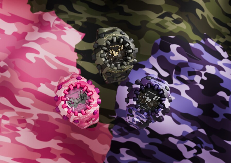 G-SHOCK＆BABY-Gに新シリーズ『BOLD CAMO』登場