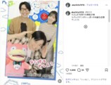 鬼頭明里×下野紘×花江夏樹がプリクラ満喫の画像