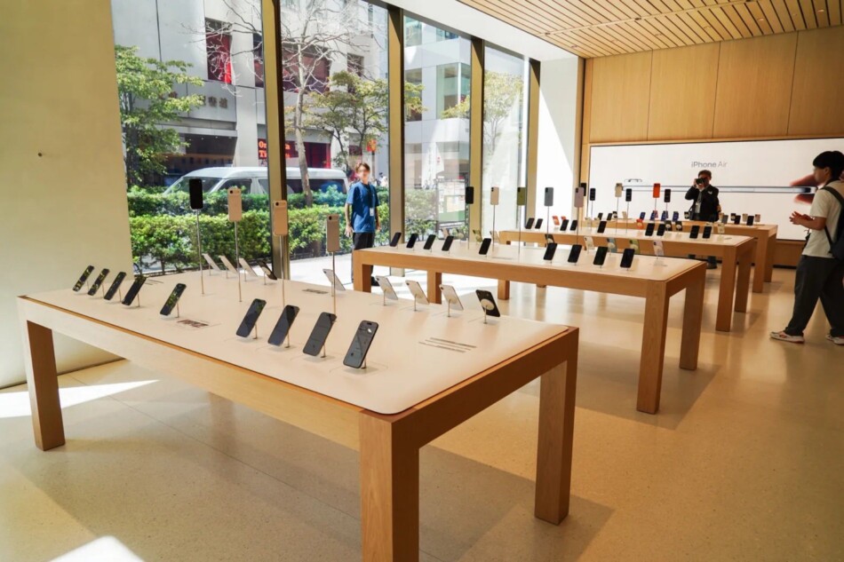 Apple 銀座 リニューアル後の様子