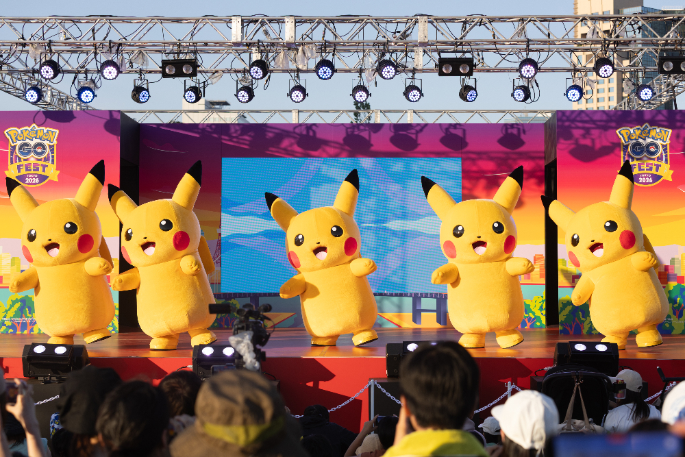 「ピカチュウダンスステージ」