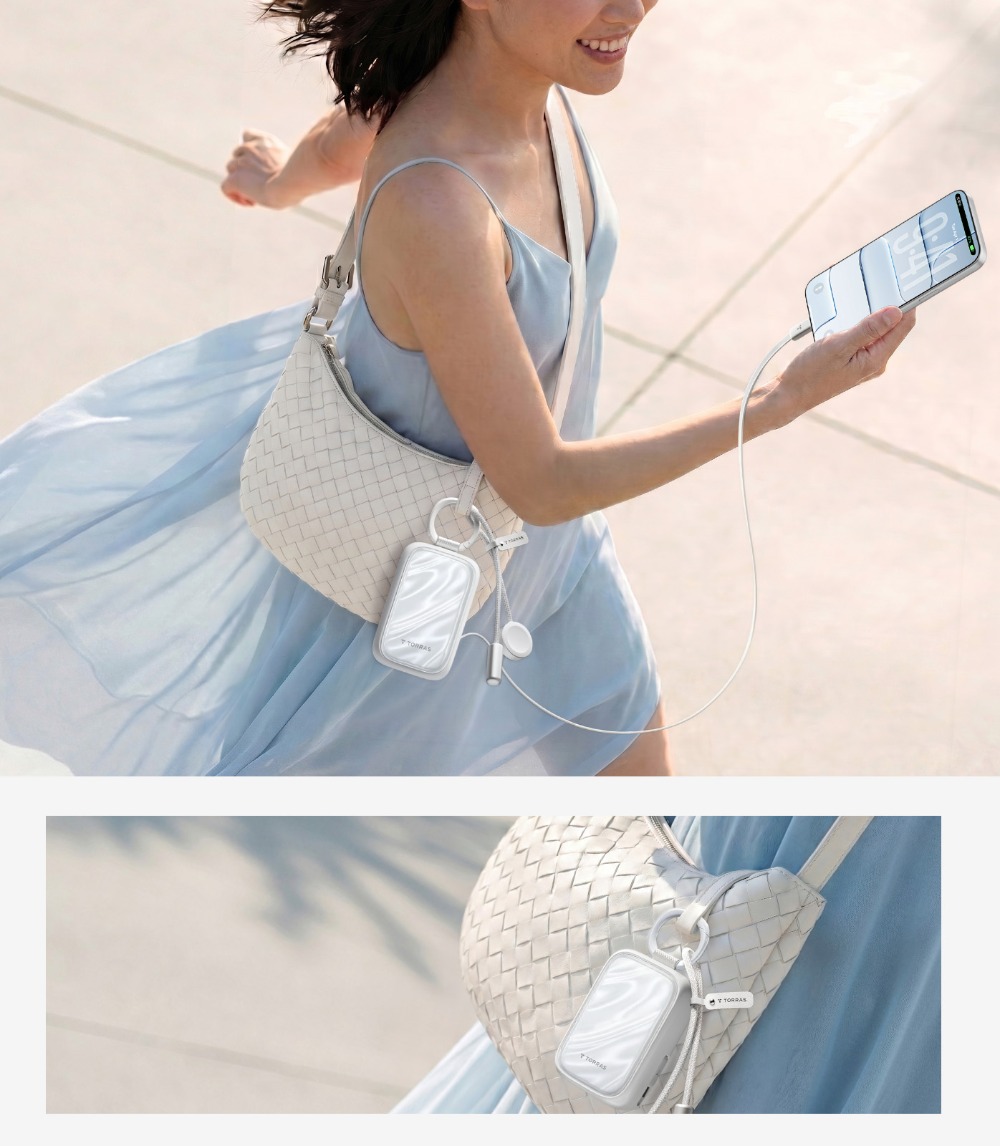 「TORRAS PearlGo PowerBank」装着イメージ