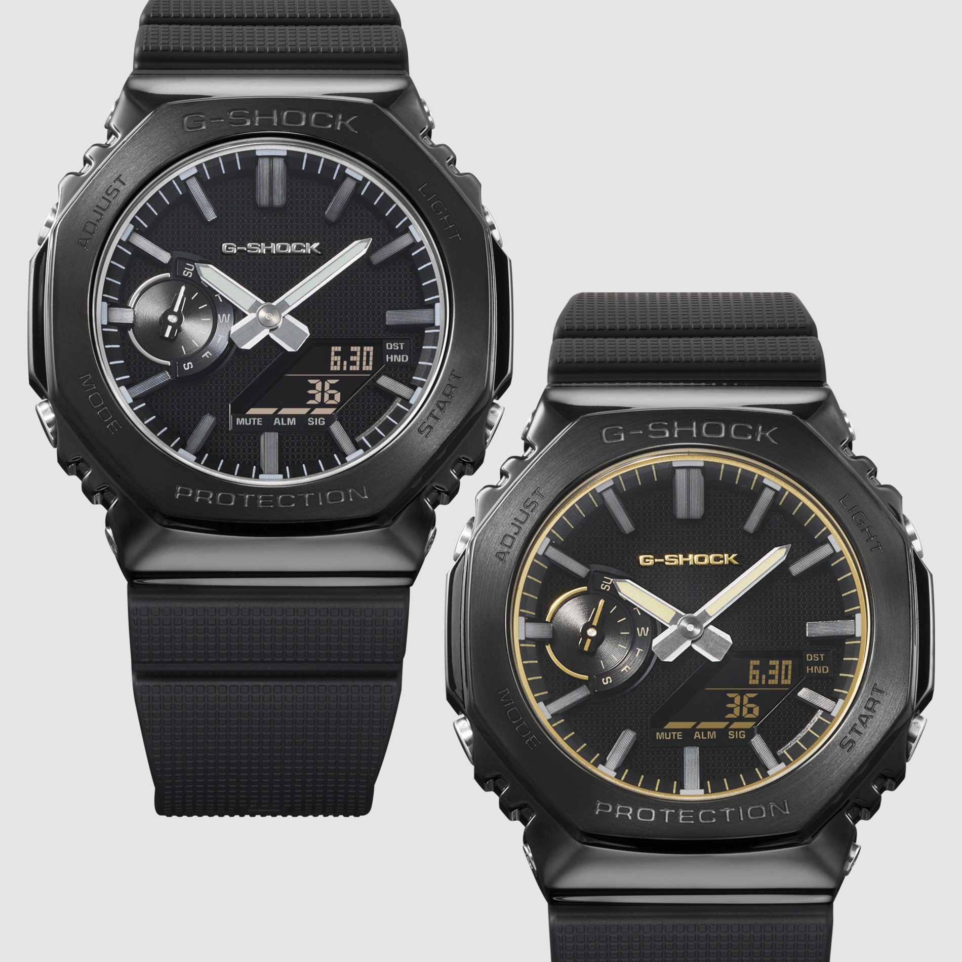 G-SHOCK"2100"に漆黒の新作4モデルの画像
