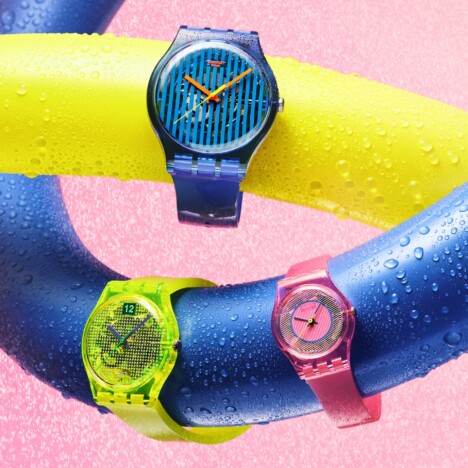 まるでフルーツのような鮮やかさ　Swatch『SMASH IT』コレクション5モデル発売