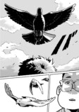 【漫画】通勤時にハトとおじさんと遭遇ーーの画像