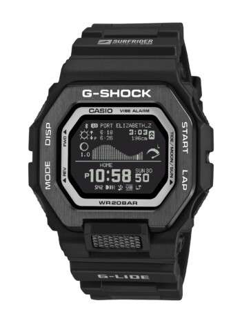 タイドグラフ搭載のG-SHOCK「G-LIDE」に新色　サーフライダーファウンデーションジャパンのコラボモデルが登場