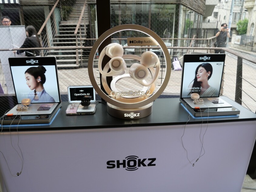 Shokz初の体験型ポップアップ・ストア