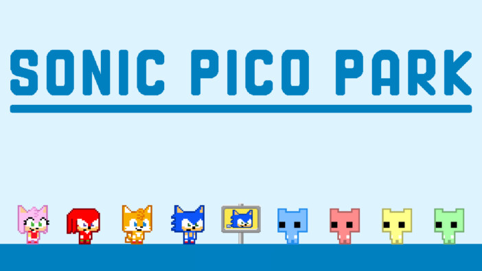 『PICO PARK』×『ソニック』コラボ作『SONIC PICO PARK』発売決定 最大8人で協力プレイ