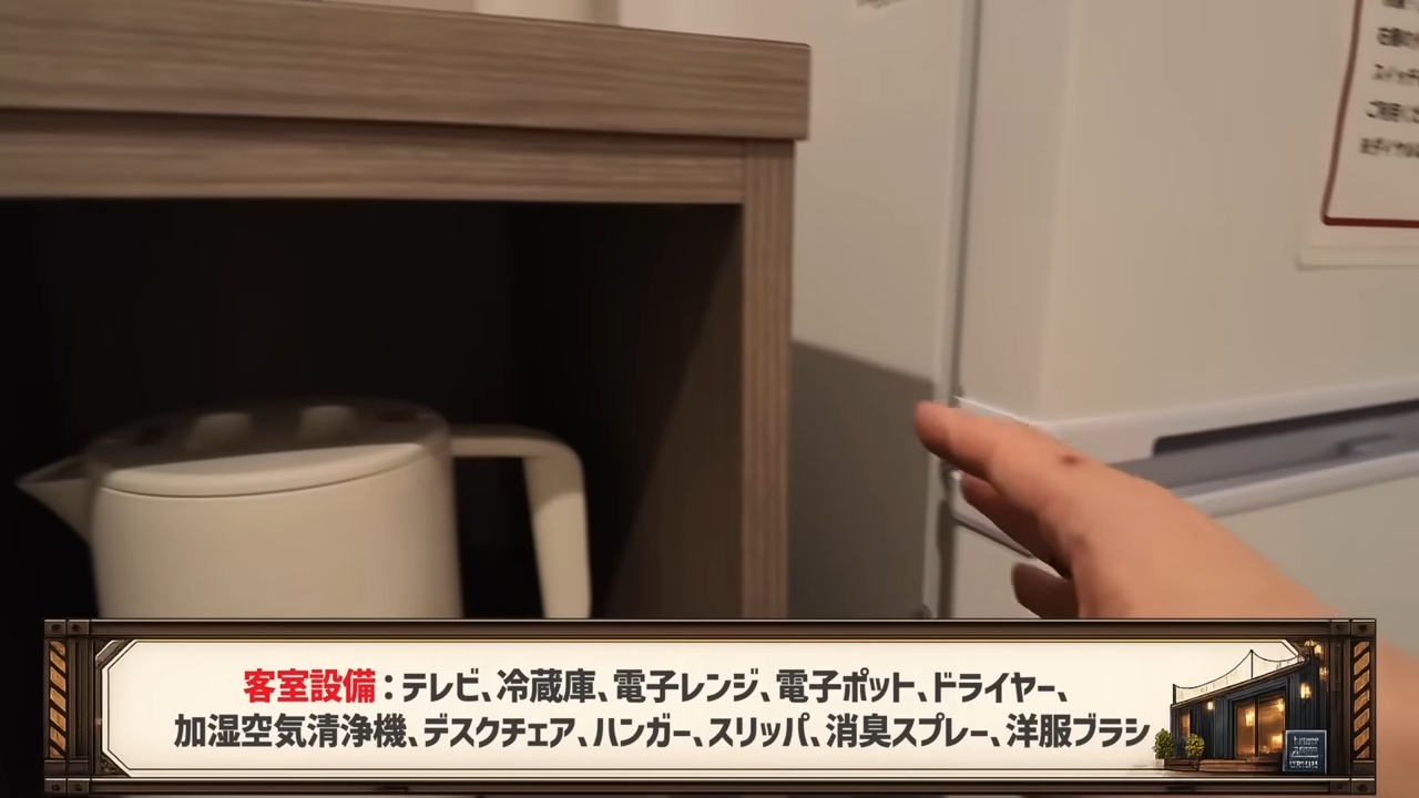 タケヤキ翔、格安コンテナホテルをレビューの画像