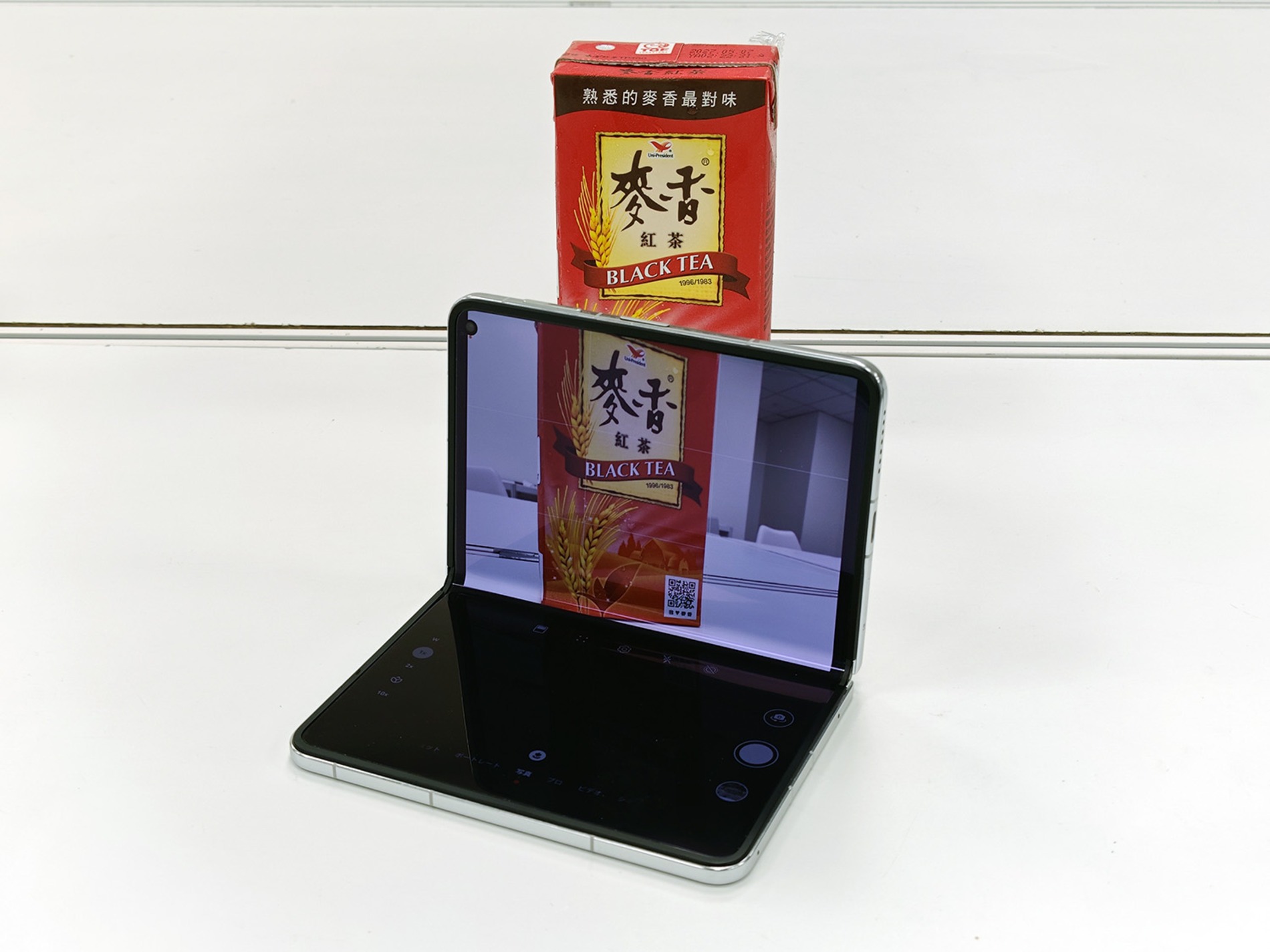 L字スタイルでの写真撮影