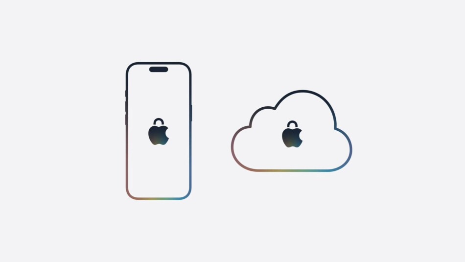 鍵マークのついたiPhoneとiCloud