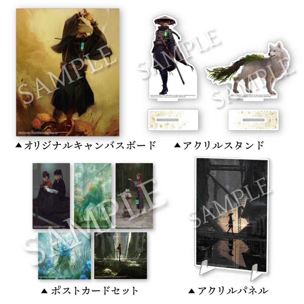 エビテン ①オリジナルキャンバスボード、アクリルパネル、アクリルスタンド、ポストカードセット※有償特典