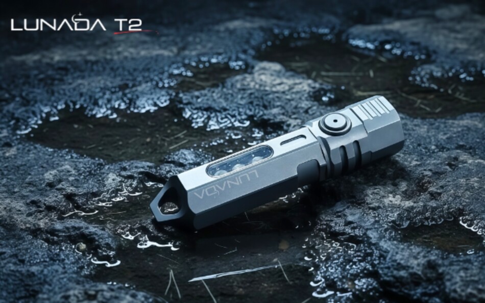 純チタン製超小型LEDライト『LUNADA T2』登場
