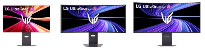 LG、AI搭載の有機ELゲーミングモニター3モデルを順次発売 5K2K曲面モデルも