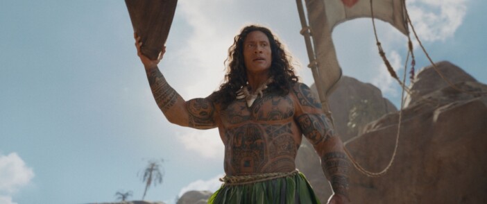 “マウイ”ドウェイン・ジョンソンの歌唱シーンも　実写版『モアナと伝説の海』新予告公開