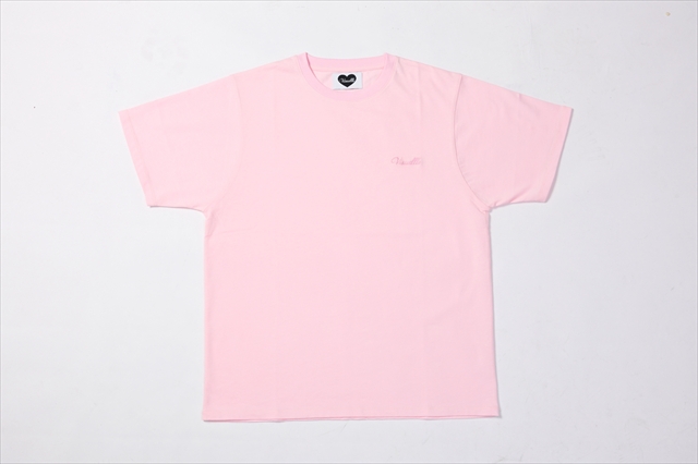 『Visudlle』Visudlle Embroidered Logo T-Shirt（pink）