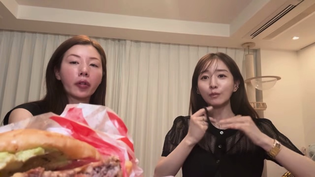 互いの食生活について語る仲里依紗と田中みな実