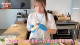 希空、本格ピザを生地から手作りの画像
