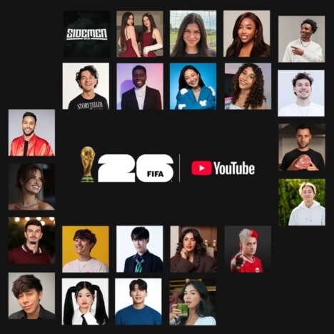 東海オンエア・りょうなどが現地へ YouTubeが『2026 FIFA ワールドカップ』特別企画を発表