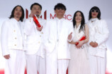 『MUSIC AWARDS JAPAN 2026』囲み取材に登場したサカナクション（写真＝池村隆司）