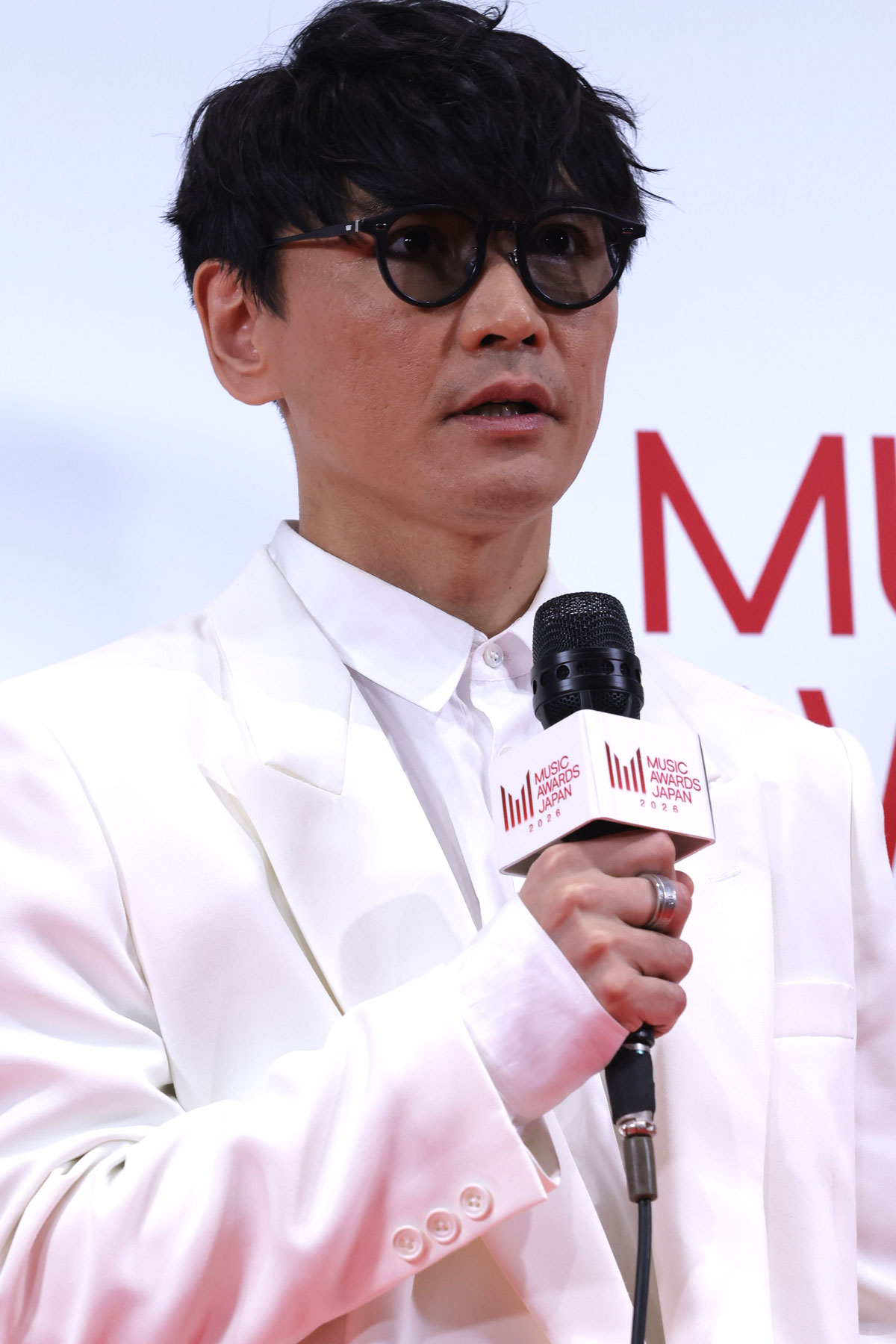 『MUSIC AWARDS JAPAN 2026』囲み取材に登場したサカナクション(写真=池村隆司)