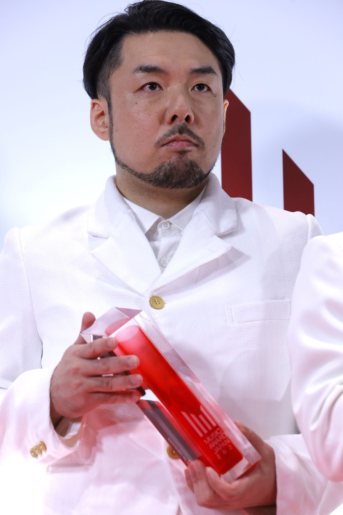 『MUSIC AWARDS JAPAN 2026』囲み取材に登場したサカナクション（写真＝池村隆司）