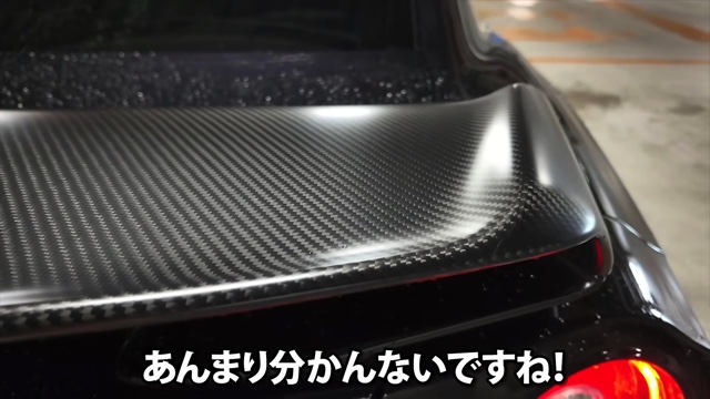 「日産GT-R（R35型）」で雹に遭遇するあま猫