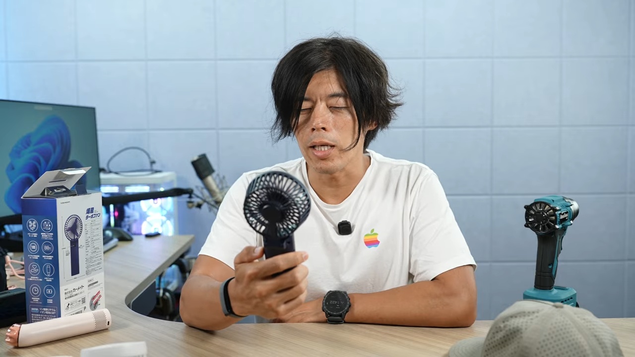 カズ、ドンキの爆風ターボファンをレビューの画像