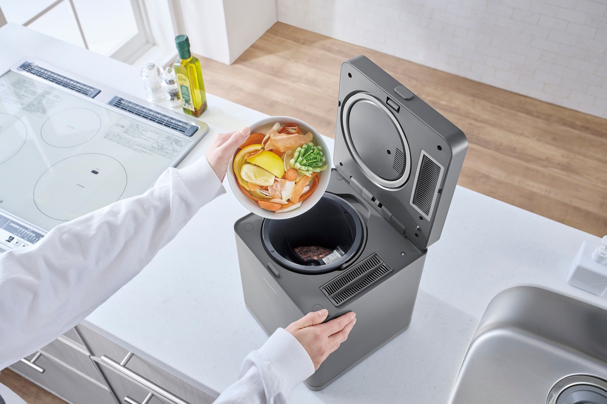 Panasonicのコンパクトな生ごみ処理機