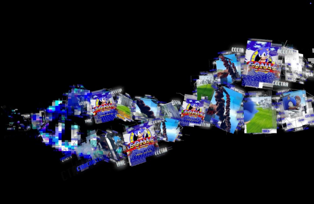 SONIC THE HEDGEHOG DNA FIGURE コンセプトムービー　スクリーンショット