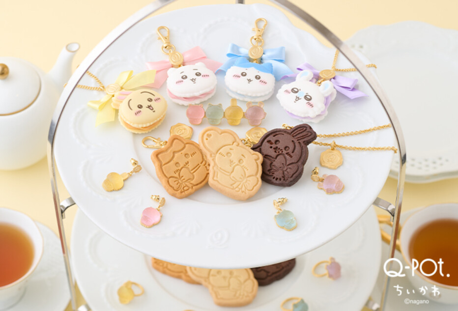 「ちいかわ×Q-pot.」アクセサリー発売