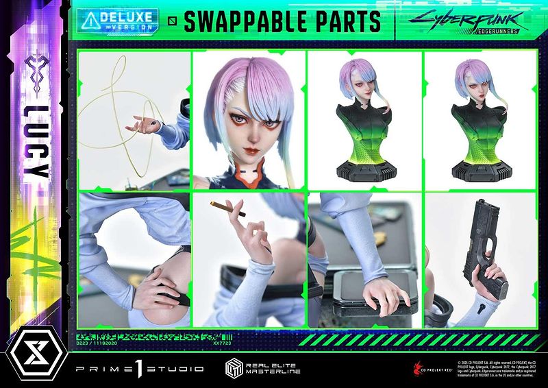 『サイバーパンク』の美麗スタチューが登場の画像