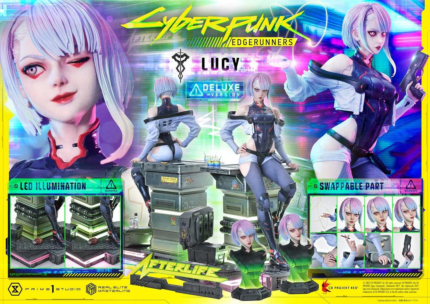 『サイバーパンク』の美麗スタチューが登場