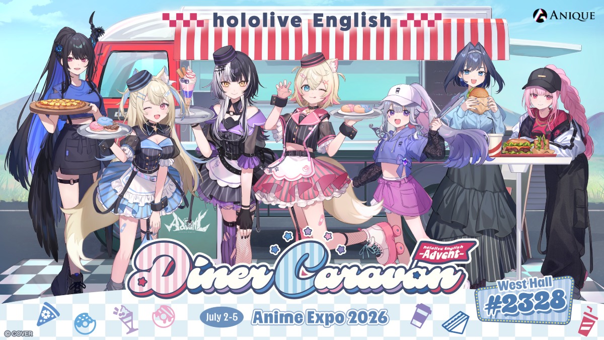 ホロライブEN新グッズ『Diner Caravan』登場