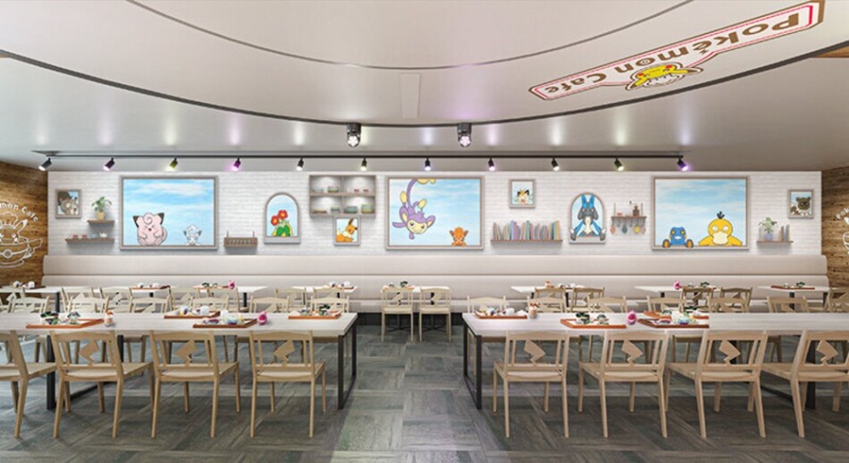 「ポケモンカフェ TOKYO」は、店内がリニューアル