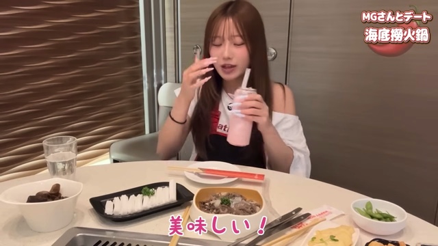好きなテレビ番組について語る希空