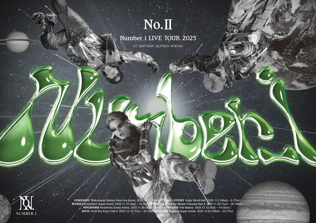 Number_i、アリーナツアーのファイナル公演がライブ映像作品に 全26曲 