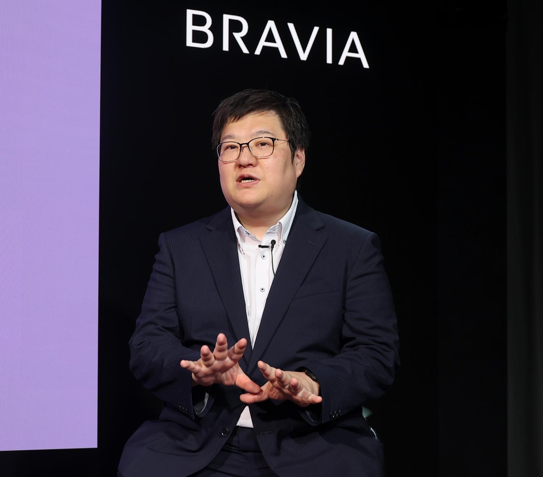 『BRAVIA 9 II』のプロダクトマネージャー相馬邦彦氏