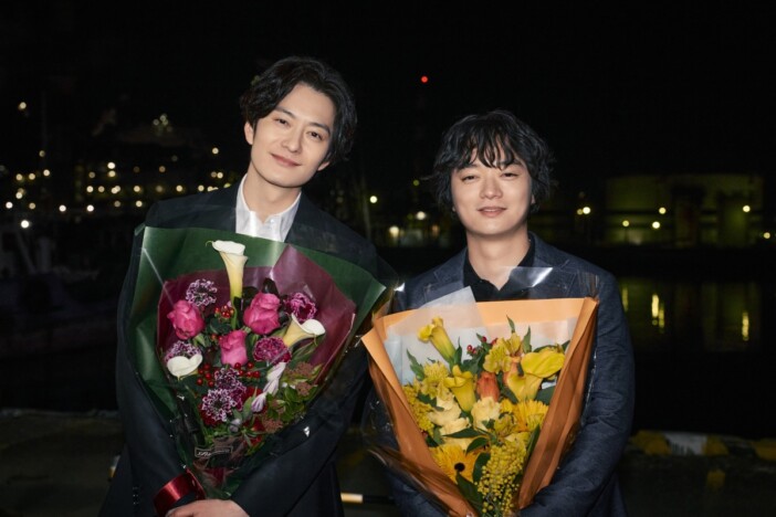 岡田将生＆染谷将太、『田鎖ブラザーズ』笑顔で撮了　「稔を将太がやってくれてよかった」