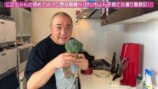 娘と一緒に野球観戦をする山本圭壱