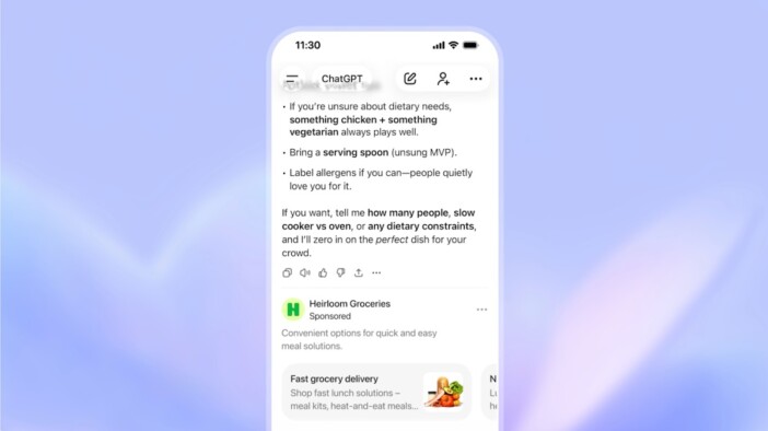 ChatGPTについに広告がやってくる 日本では6月22日から、無料版と「Go」が対象に