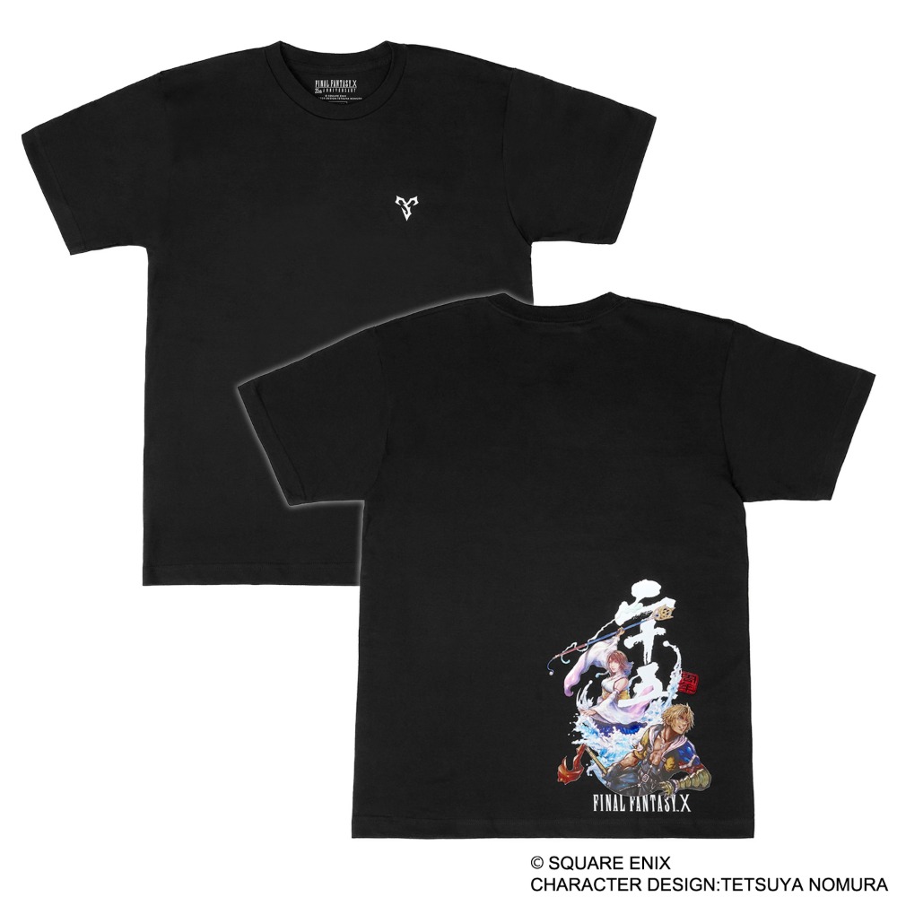ファイナルファンタジーX　25th ANNIVERSARY　Tシャツ　価格：4,620円(税込)